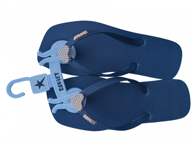 Soviet Black Sandals