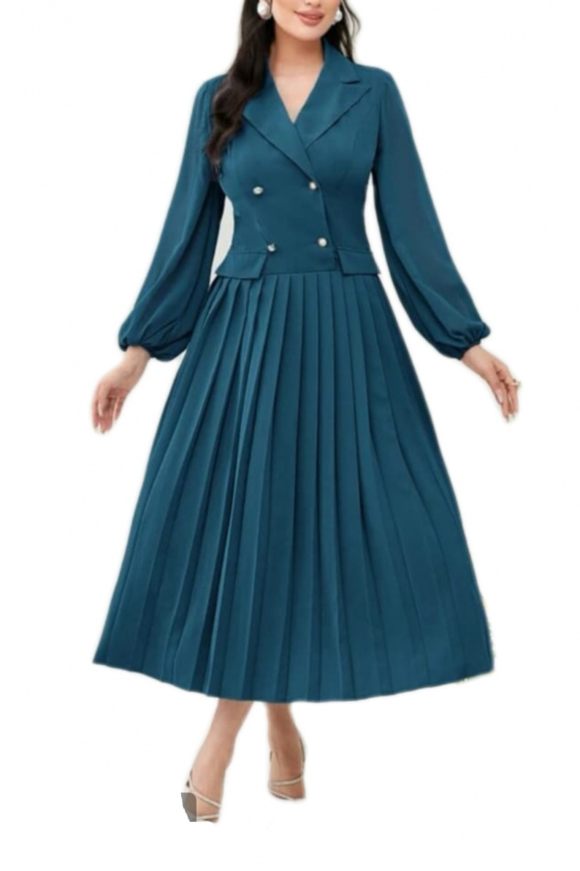 Pleated Dress